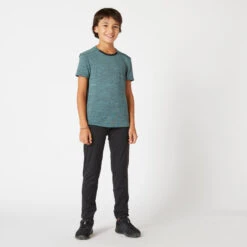 Warme En Ademende Synthetische Joggingbroek Voor Kinderen S500 -MR Jassen Winkel warme en ademende synthetische joggingbroek voor kinderen s500 zwart 4